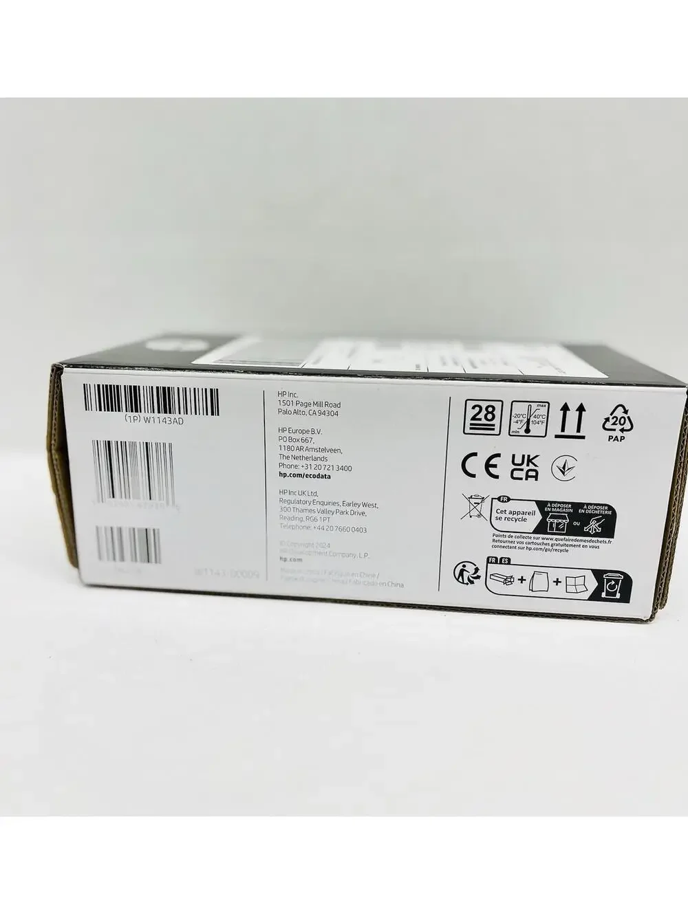 HP 143AD Dual Pack Black Original Neverstop Toner Reload Kit ~ 2,500 Pages